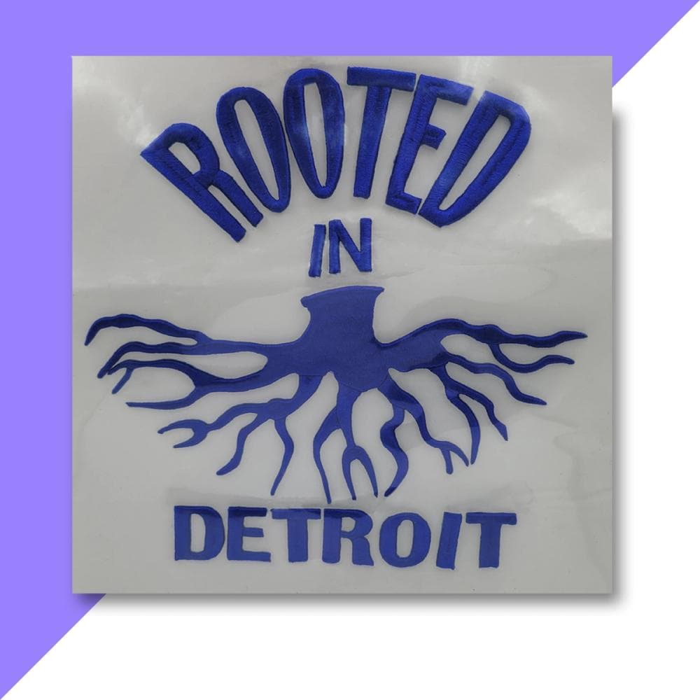 Custom 3D Embroidered Transfer