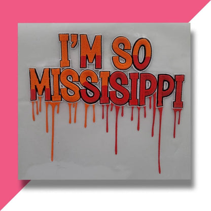 Custom 3D Embroidered Transfer